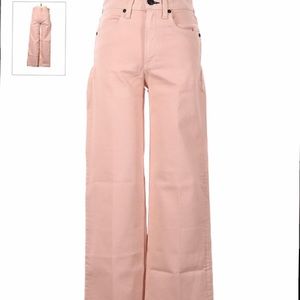 Rag & Bone | Pink Wide Leg Jeans